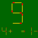 マッチ棒計算(2つの足し引き算編)